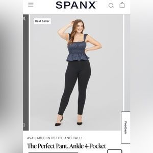 Spanx Perfect pant ankle 4 pockets